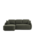 Laira 3-seater sofa bed with left chaise longue 246 cm