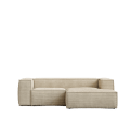 Blok 2 seater chaise longue right 240 cm