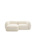 Martina 2-seater with left chaise longue 230 cm