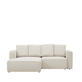 Marela 3-seater sofa bed with left chaise longue 236 cm
