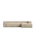 Blok 4-seater right chaise longue 330 cm