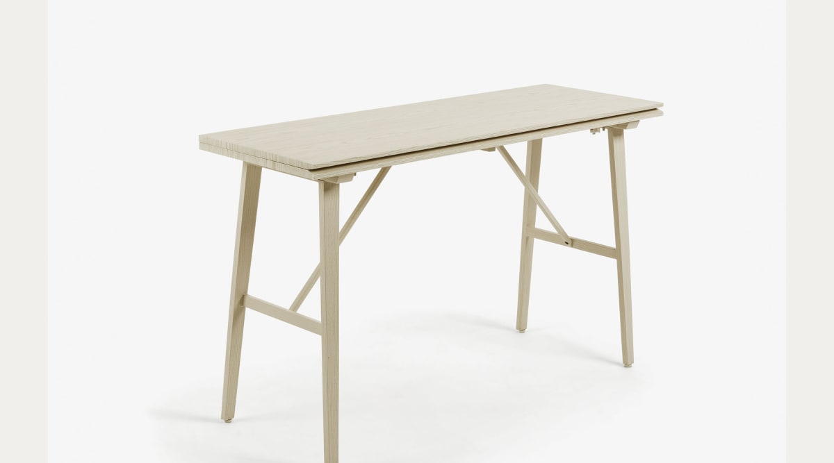 Aruna extendable console table natural | Kave Home