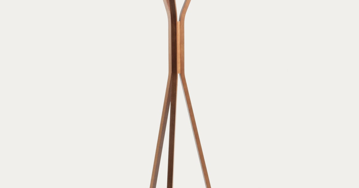 Chelsey solid rubber wood coat rack 170 cm Kave Home Hungary