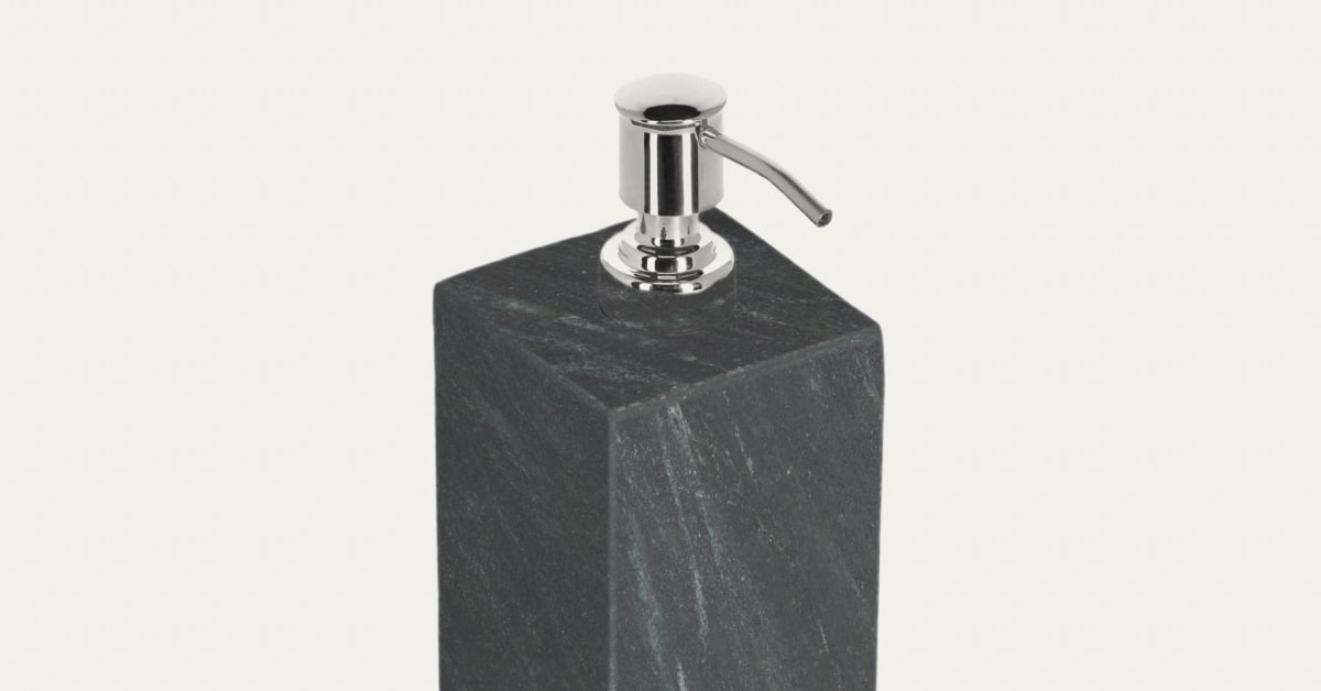 Aixa marble soap dispenser | Kave Home International