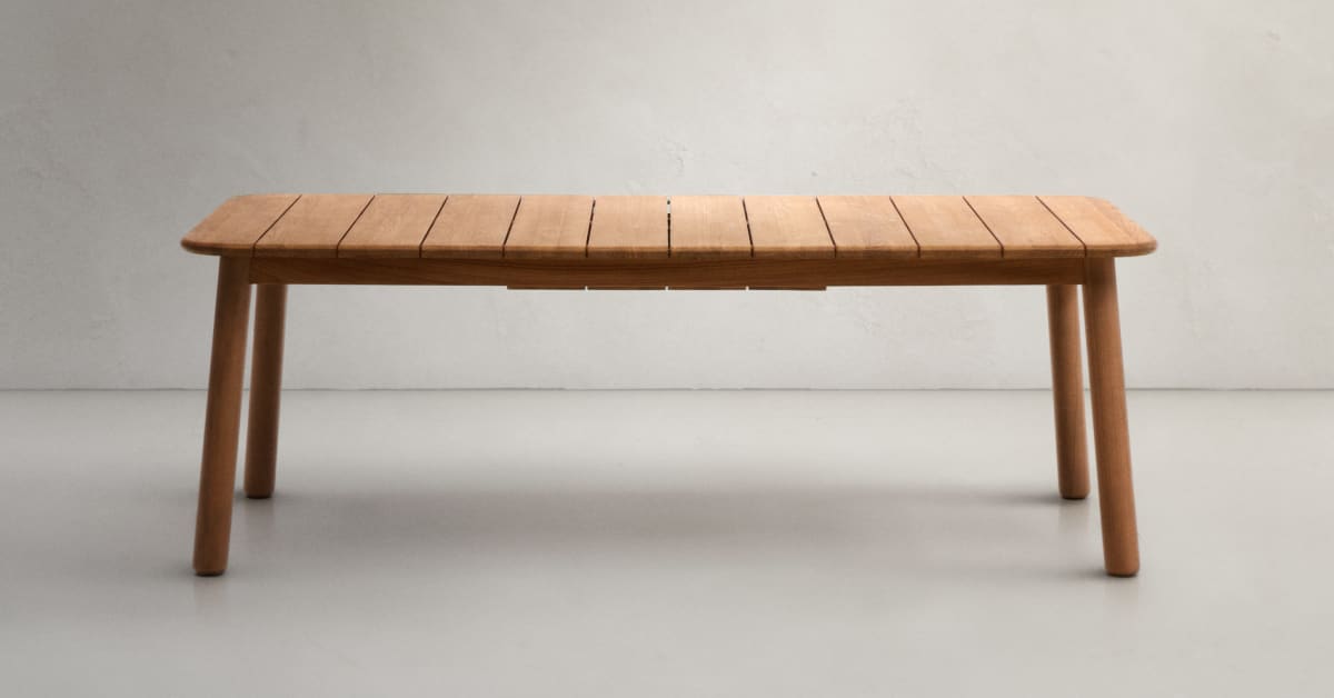 Uitschuifbare Tuintafel Turqueta Teakhout 220-294 cm