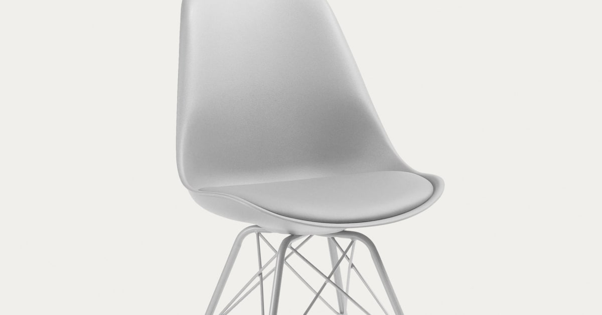 Sample Chair Ralf grey chair with metal legs | Kave Home Spain