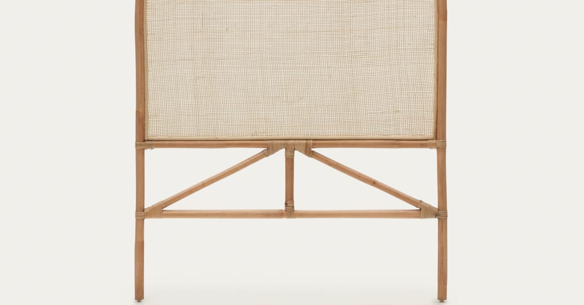 Casden rattan petal open frame headboard discount
