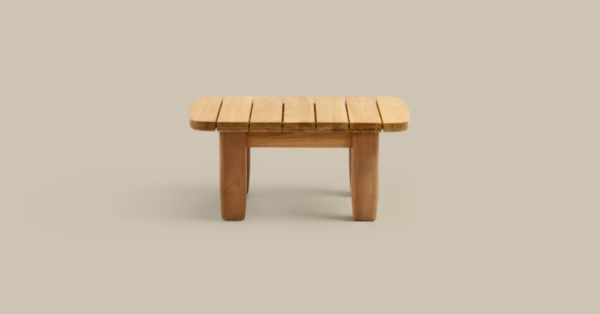 Mesa Auxiliar/taburete De Madera Flotante - 45x30x30 Cm, Diseño único, Macizo, Estilo Rústico, Hecho A Mano