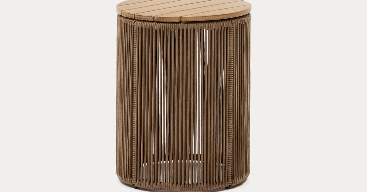 RAGABA LILLO Tavolo Consolle In Legno Massiccio FSC 65x35 Cm – Mobile D'Ingresso Compatto Con Gambe Cabriole, Bianco Gesso