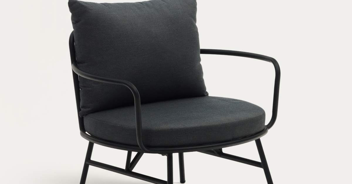 Supporto Braccio Per Faretti A Parete - 30 Cm, Acciaio Nero, Per Illuminazione Esterna