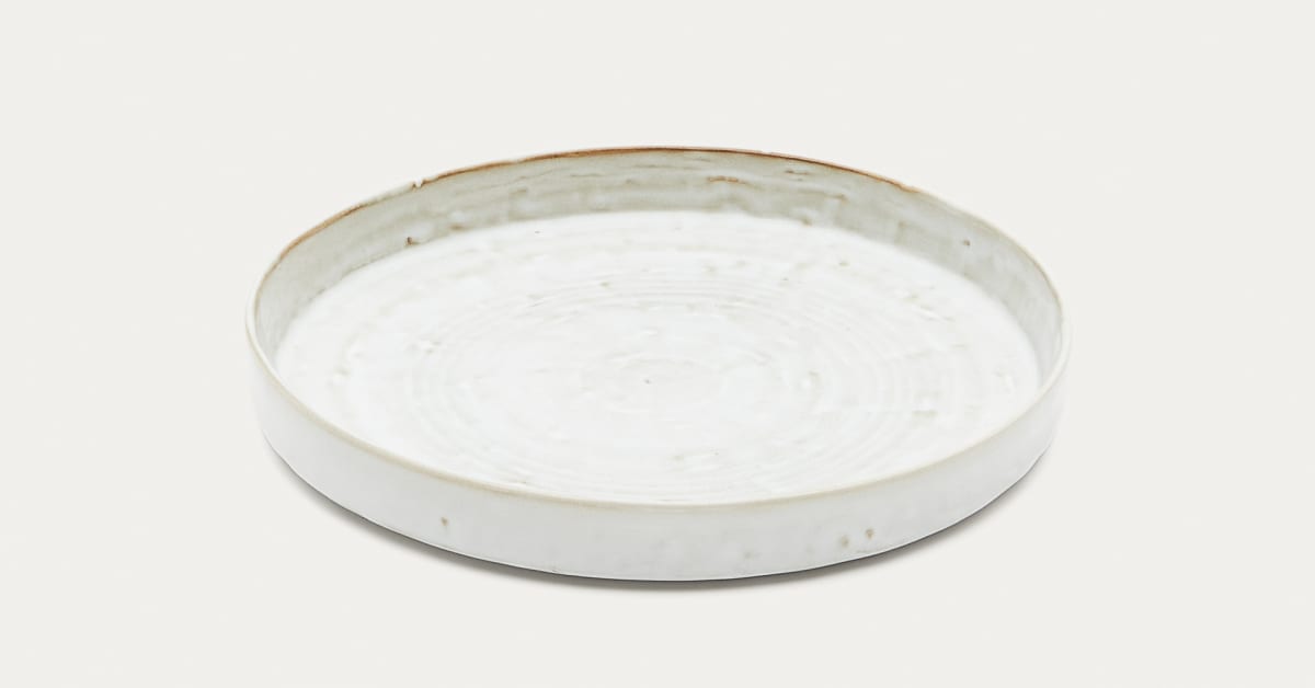 Laguna Bianco-Piatto Quadro Cm.26X26 3387 - Agapè Forniture