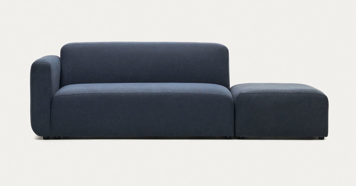 Sofá modular Neom 2 plazas con terminal azul 244 cm FSC Mix Credit ...