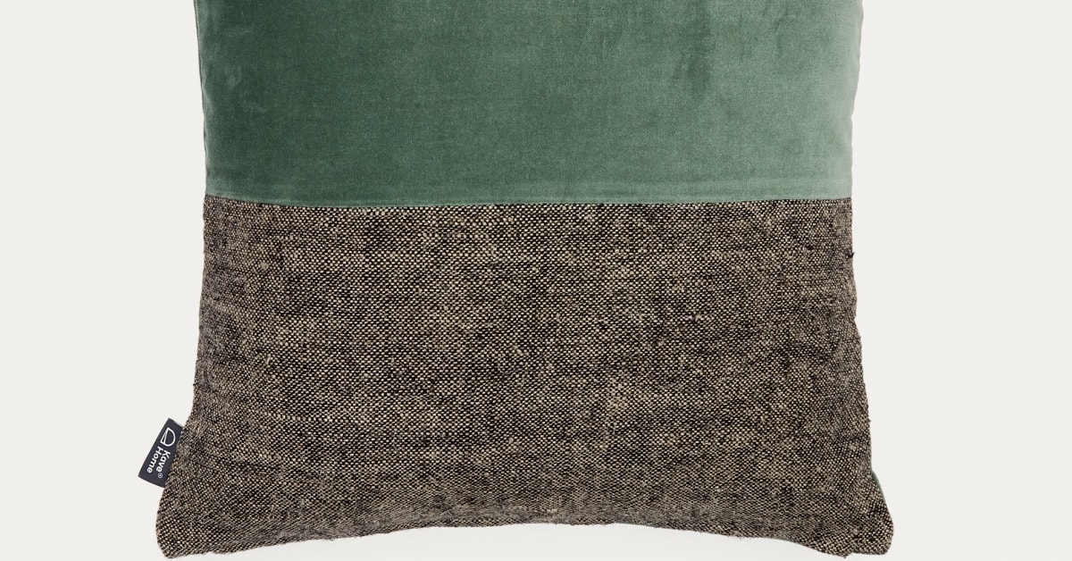 theedoek 65x65 katoen lila met stippen