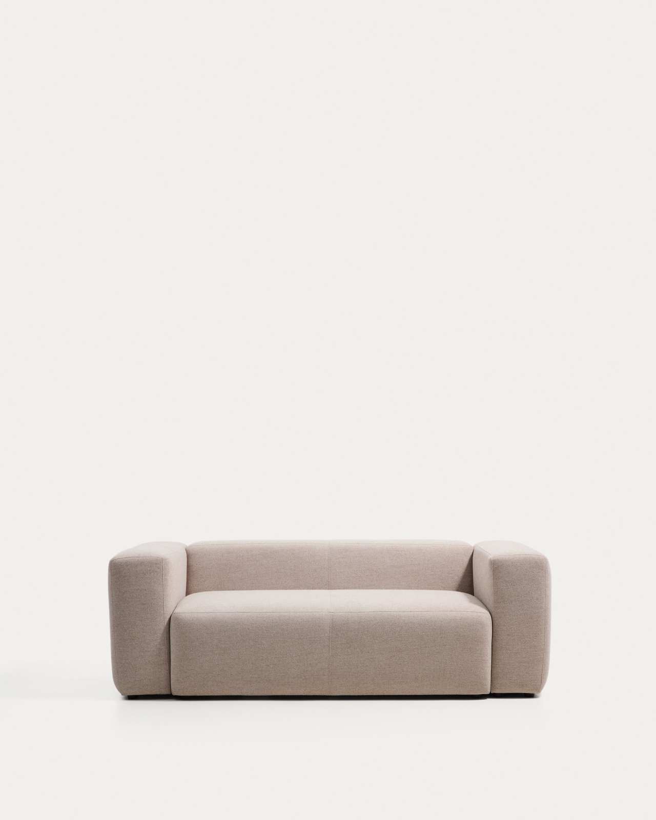 Blok beige chenille 2-seater sofa 210cm FSC Mix Credit