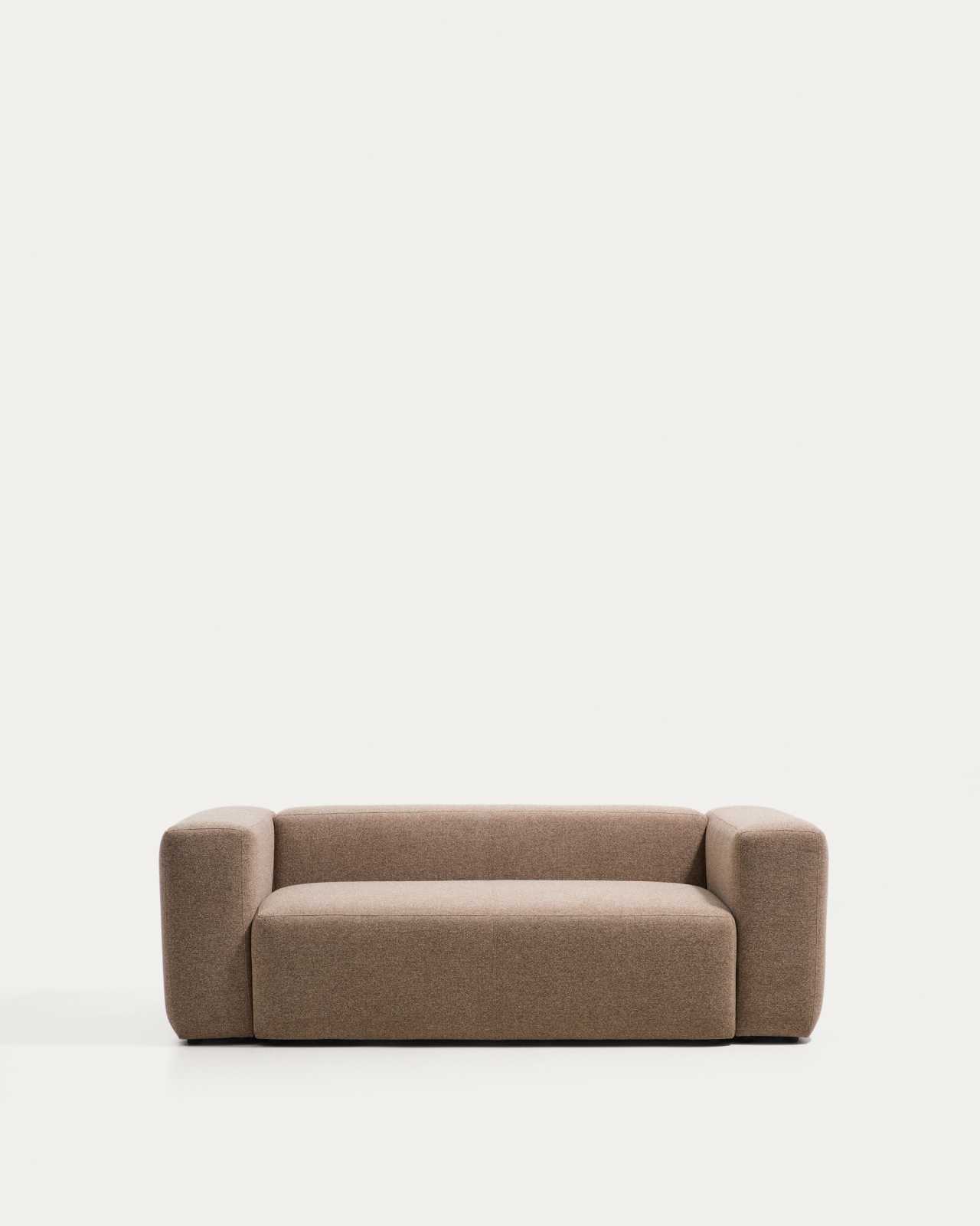 Blok brown chenille 2-seater sofa 210cm FSC Mix Credit