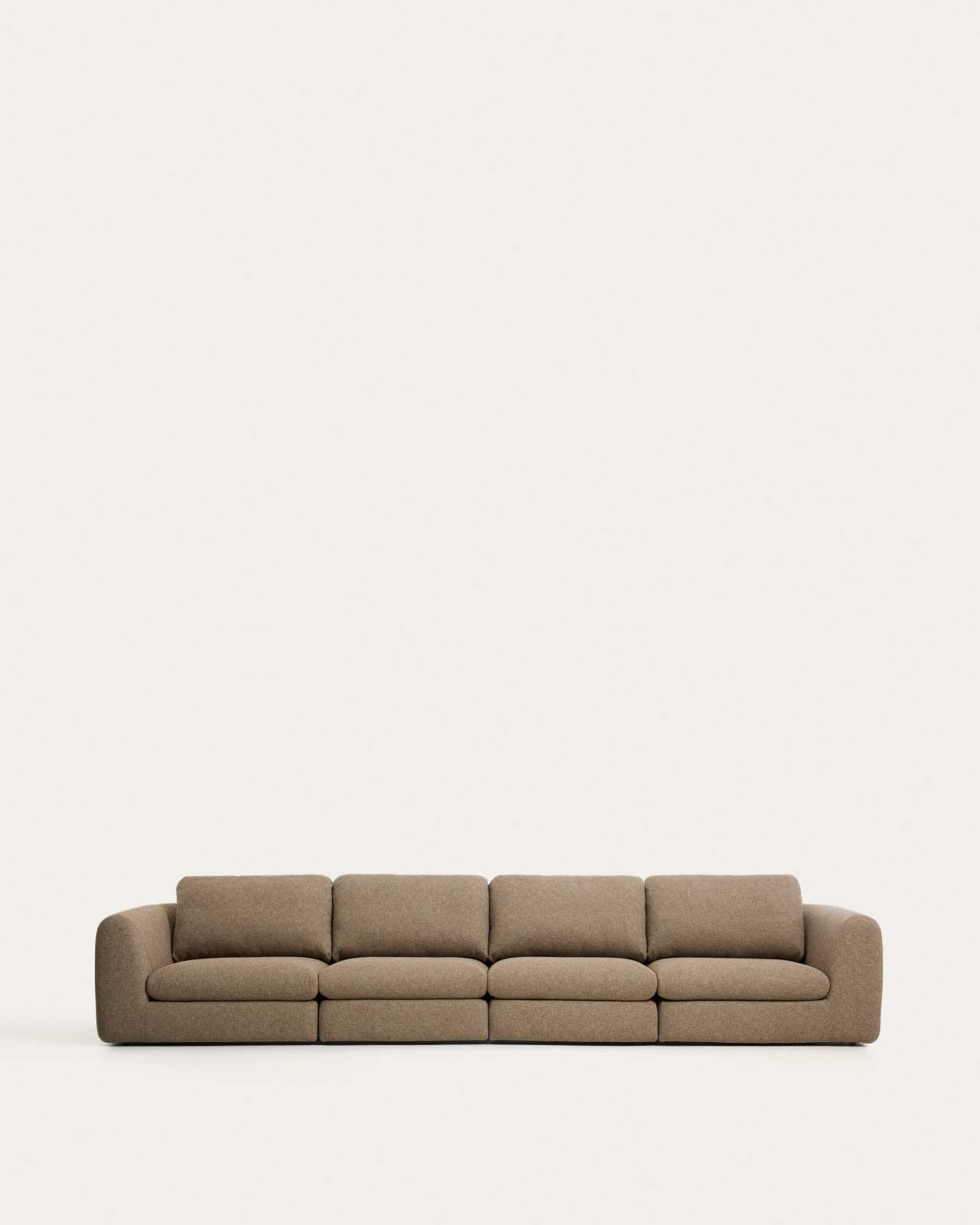6-Sitzer Sofa Vera in Hellbraun, 410 cm, FSC Mix Credit