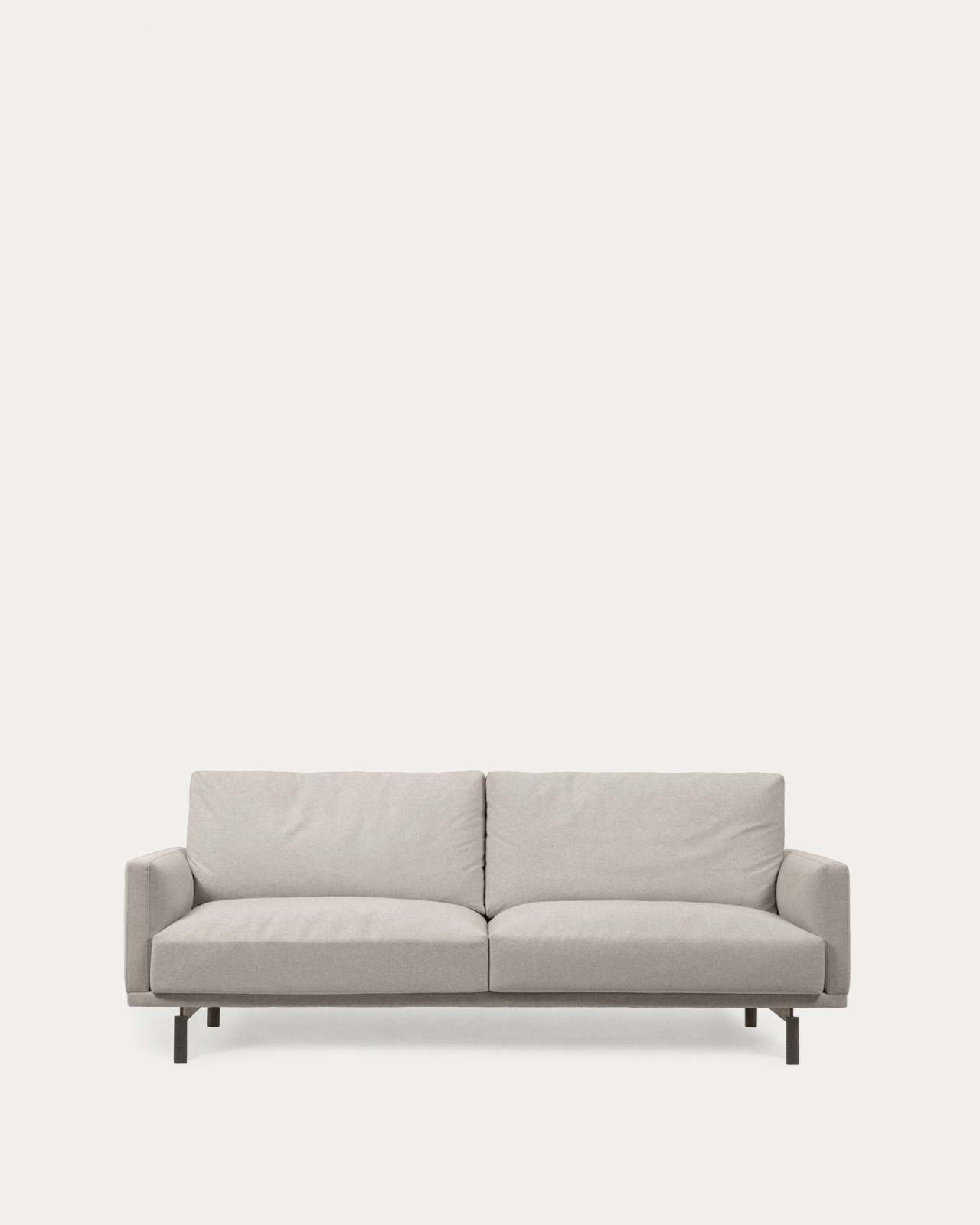 Galene 3 seater sofa in beige, 214 cm FSC Mix Credit