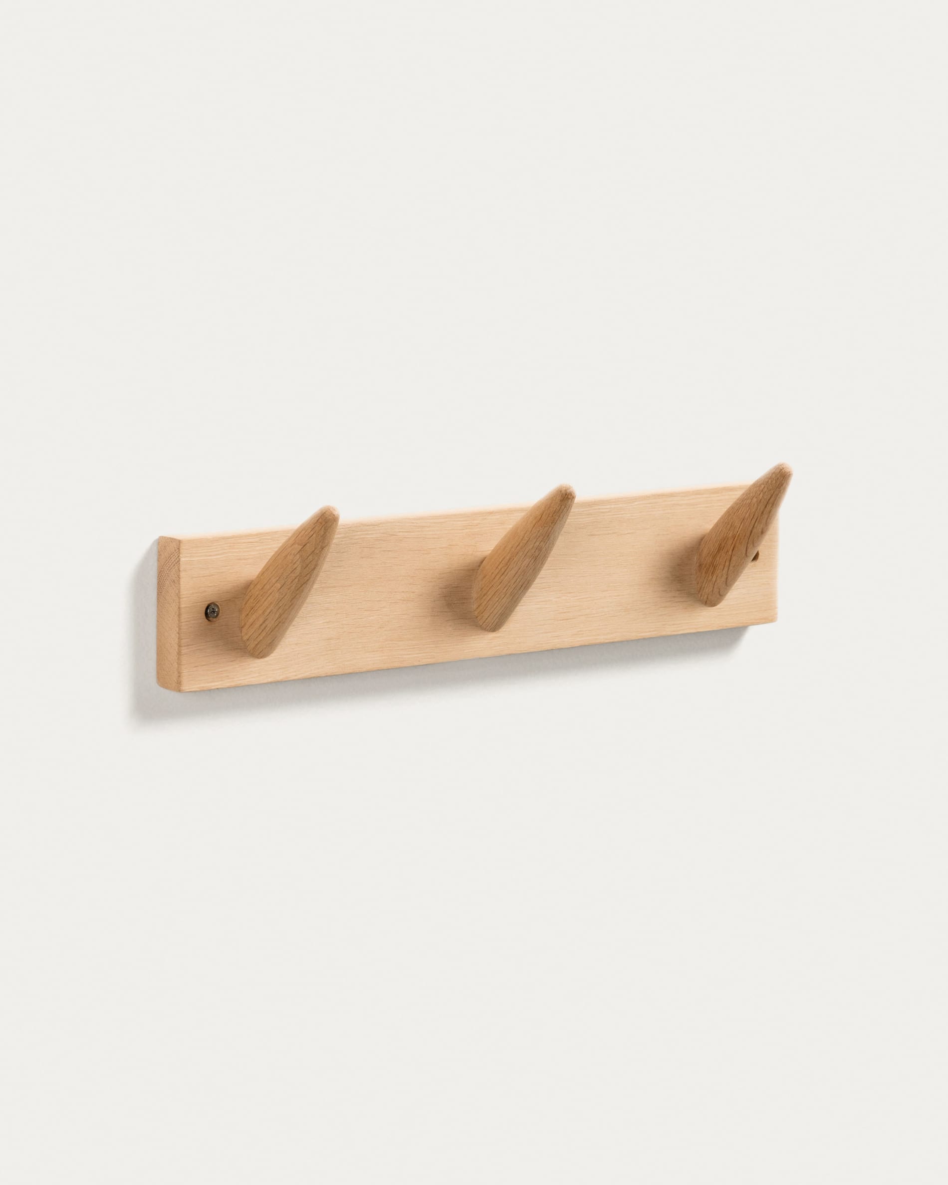 Wall Coat Rack With Shelf, Wall Mounted Coat Hooks Made From Natural Solid  Ash Wood 