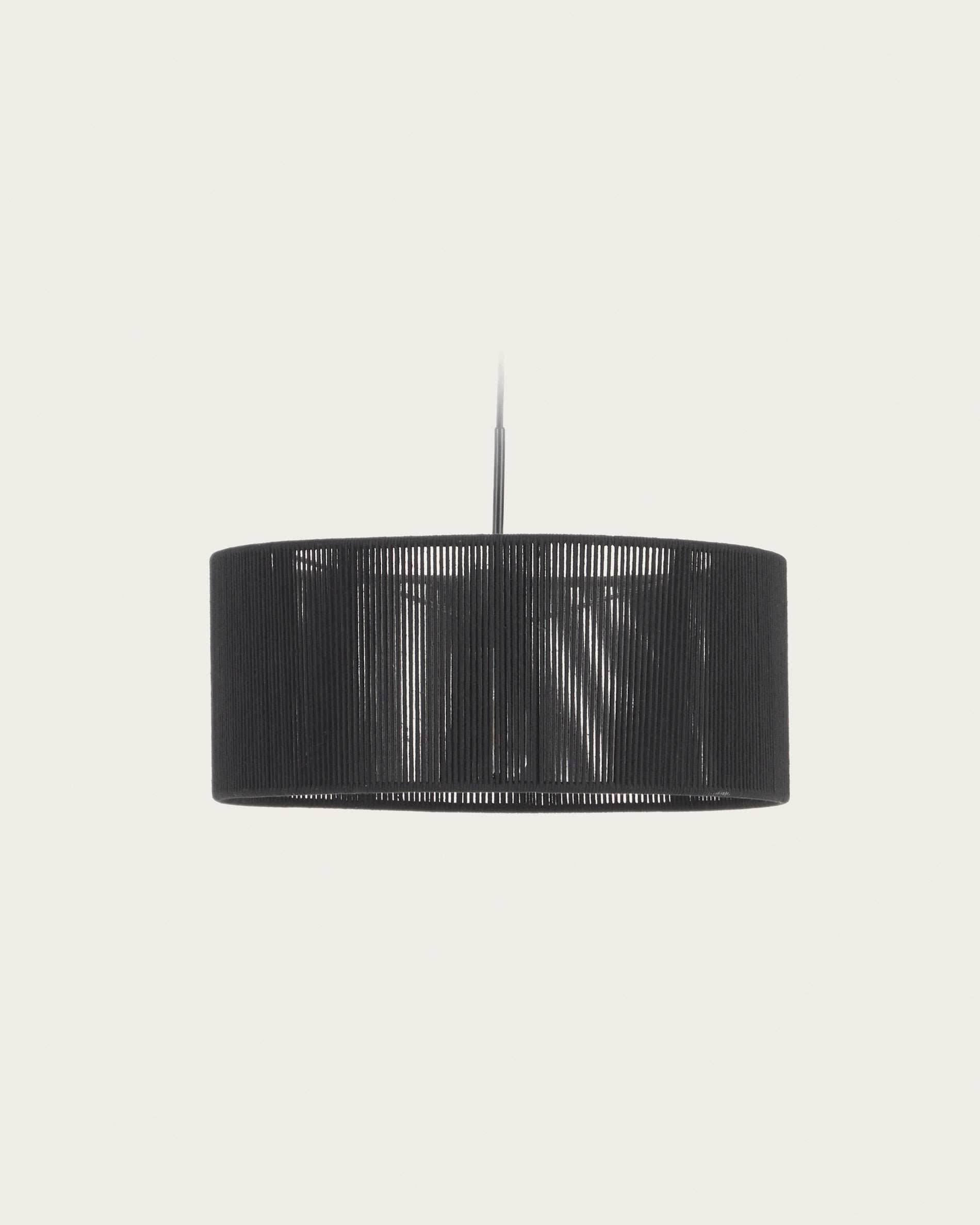 Black and white ceiling light outlet shade