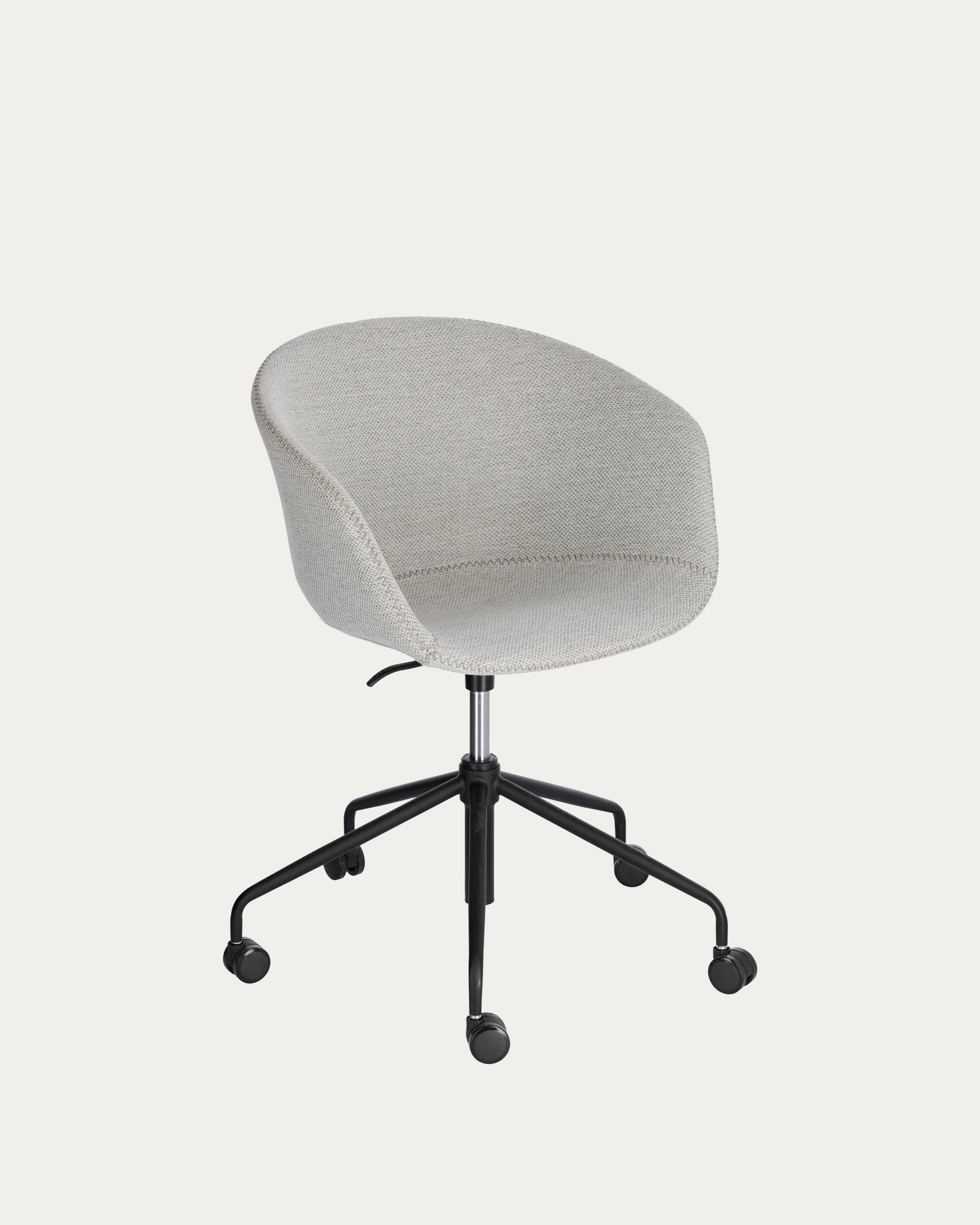 Desk chair grey deals fabric