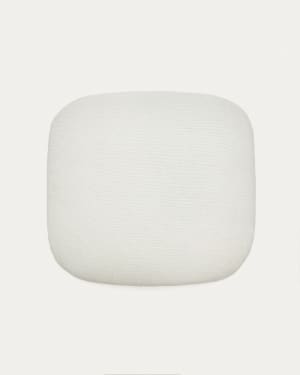 Joncols chair cushion in beige, 43 x 41 cm