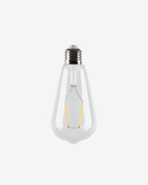Halogen LED Bulb E27 of 4W and 65 mm warm light