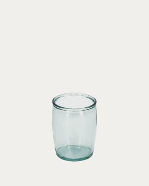 Trella clear bathroom cup