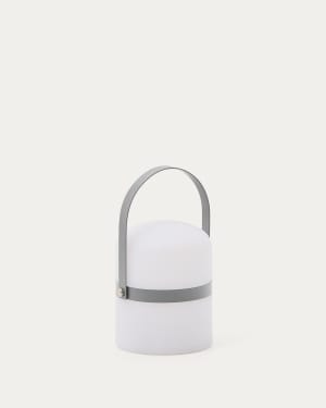 Ridley grey mini table lamp