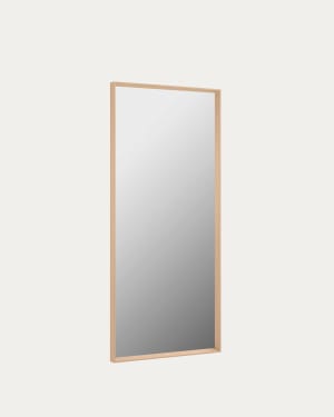 Καθρέπτης Nerina 80 x 180 εκ, φυσικό φινίρισμα