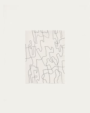 Francela white paper print, 21 x 28 cm