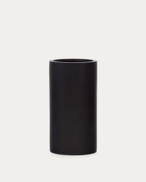 Μαύρη τσιμεντένια γλάστρα Aiguablava, Ø 42 cm
