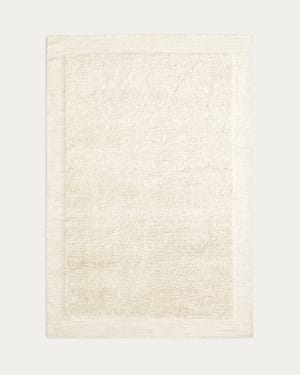 Μάλλινο χαλί Marely, λευκό, 200 x300εκ