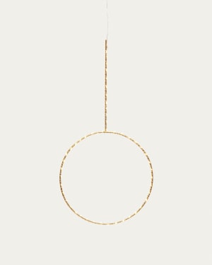 Pierścień świetlny Tamane złoty Ø 25 cm