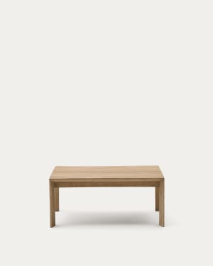 Table basse Ambra en bois d’acacia avec finition claire 82,5 x 82,5 cm FSC 100 %
