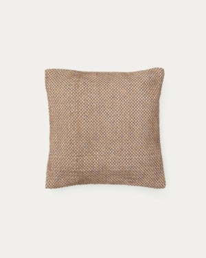 Cushion cover Eriam 100% PET beige 50 x 50 cm