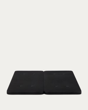 Under base upholstered with 3D fabric for 160 x 200cm mattress