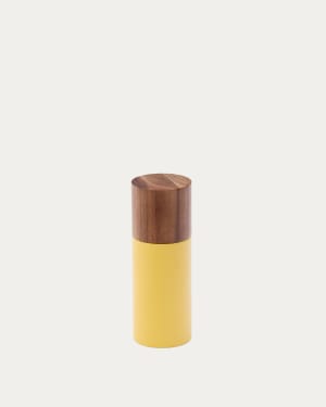 Zairin pepper mill in yellow acacia wood FSC 100%