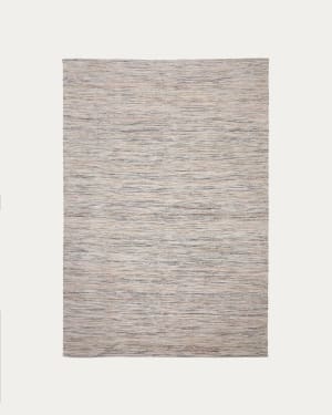 Naura multicoloured cotton rug 200 x 300cm