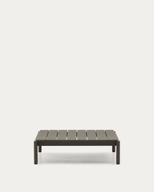 Sorells coffee table in green aluminum 89 x 91 cm
