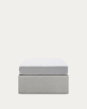 Matters folding sofa in grey for a 90 x 190 cm mattress