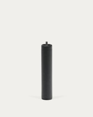 Lyx bed frame leg in anthracite grey metal