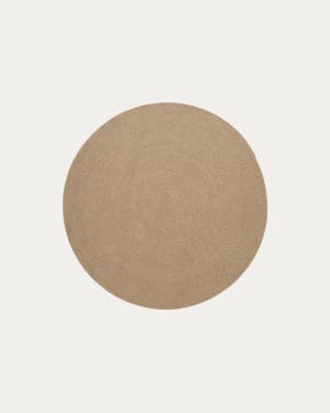 Tapis Despas en fibres synthétiques beige Ø150 cm