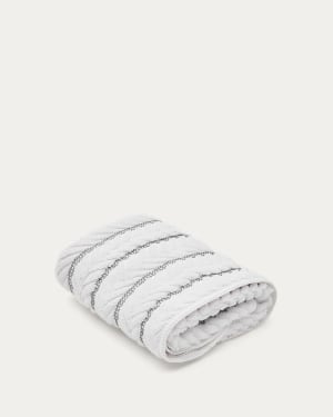 Rune hand towel 100% cotton jacquard white 50 x 90 cm