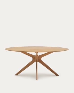 Naanim table in oak veneer, 180 x 110 cm