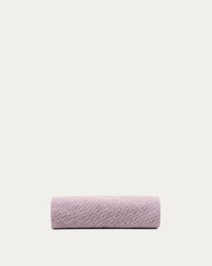 Kaeli purple footrest cover Ø43cm