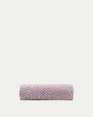 Kaeli purple footrest cover Ø60cm