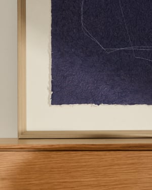 Durkan blue picture on recycled paper 50 x 70cm