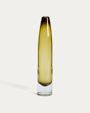 Toli green glass vase 40 cm