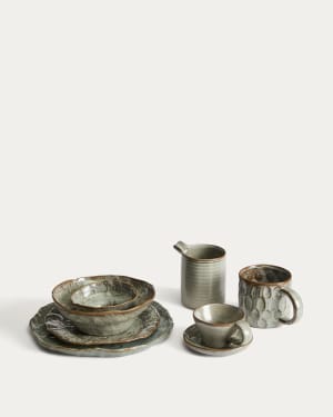 Tasse Alenia en céramique grise