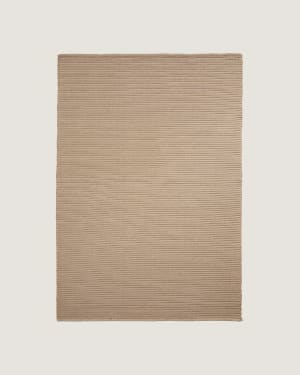 Rug Ardelia in synthetic fibers beige 160 x 230 cm
